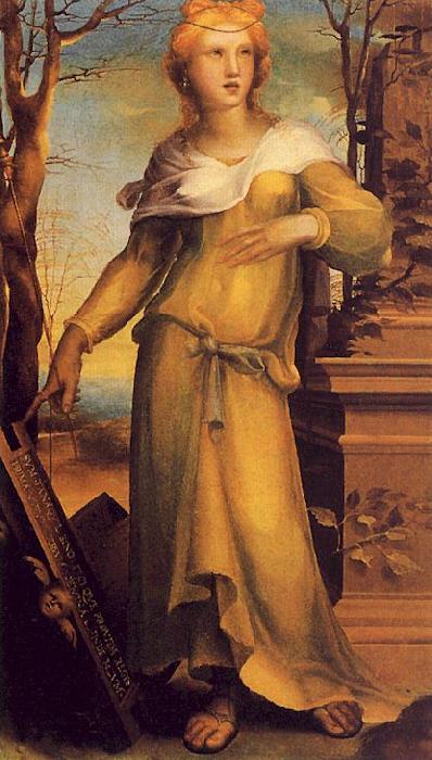 Domenico Beccafumi Tanaquil, Wife of Lucomo oil painting image
